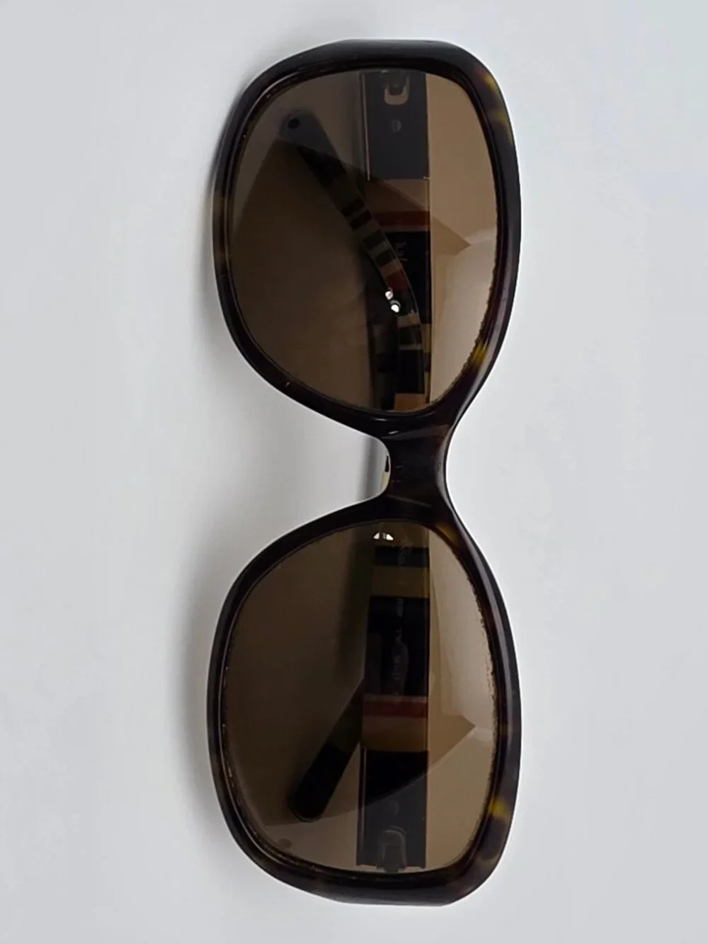 Kate Spade Annika Tortoise on Stripe Frame Polarized Brown Lens Sunglasses 56mm